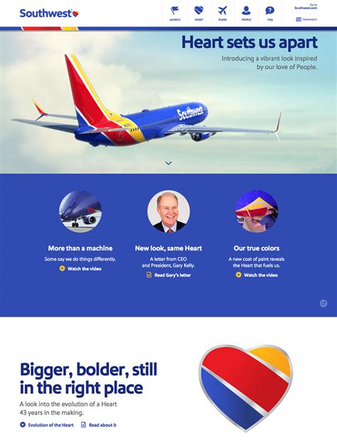 full official site southwest airlines.